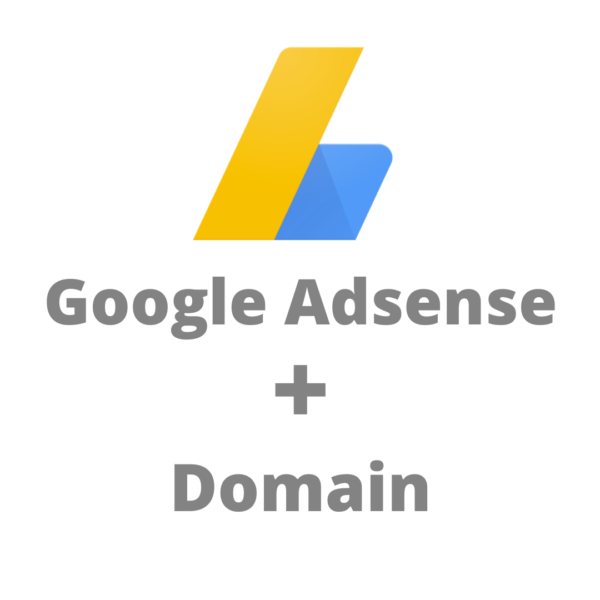 Google Adsense Account with Domain Name sale New